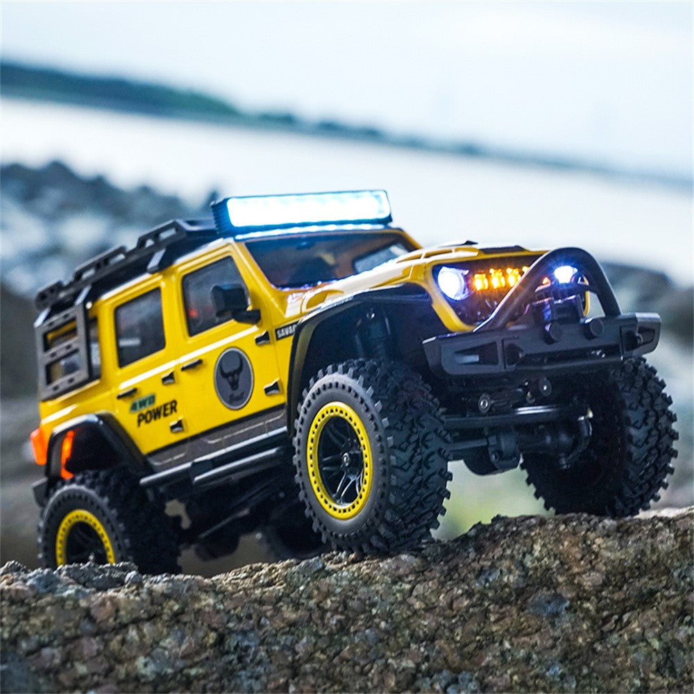 ZLL SG206MAX Brushless Motor 1:20 RC Climbing Car 4WD High Speed Vehicle with LED Light, 3 Batteries