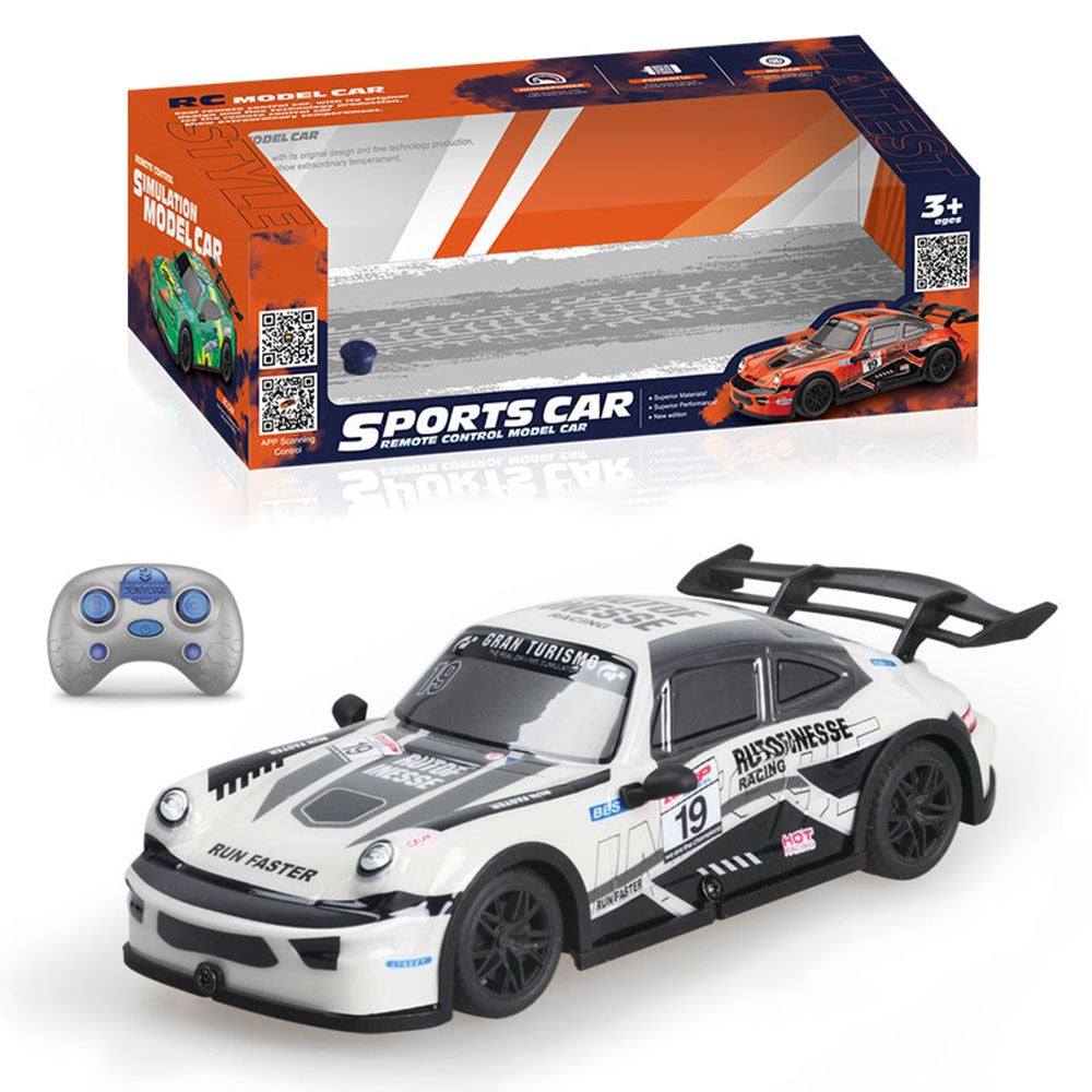 QX064-069 2.4G RC Car APP Controlled Drift Racing Vehicle Toy Model with Light / Sound Effects