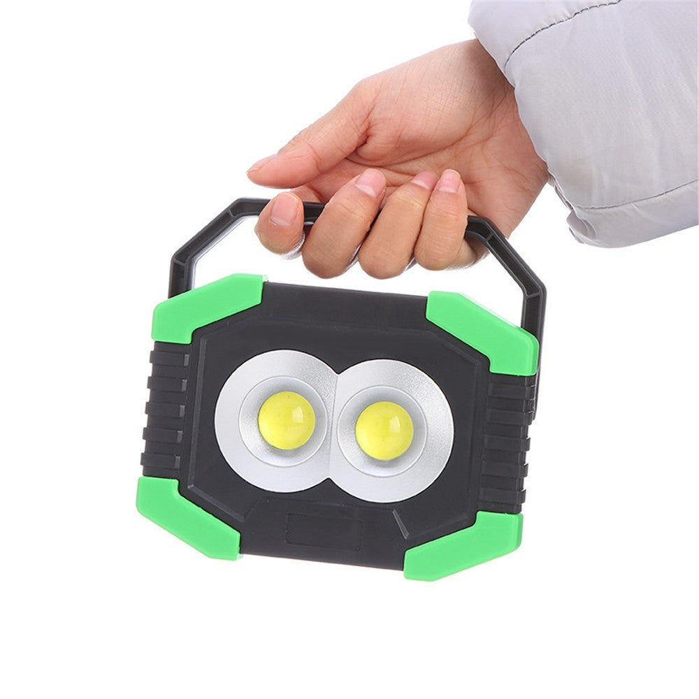 20W 400LM Portable LED Spotlight Floodlight Battery Powered Outdoor Camping Work Lamp