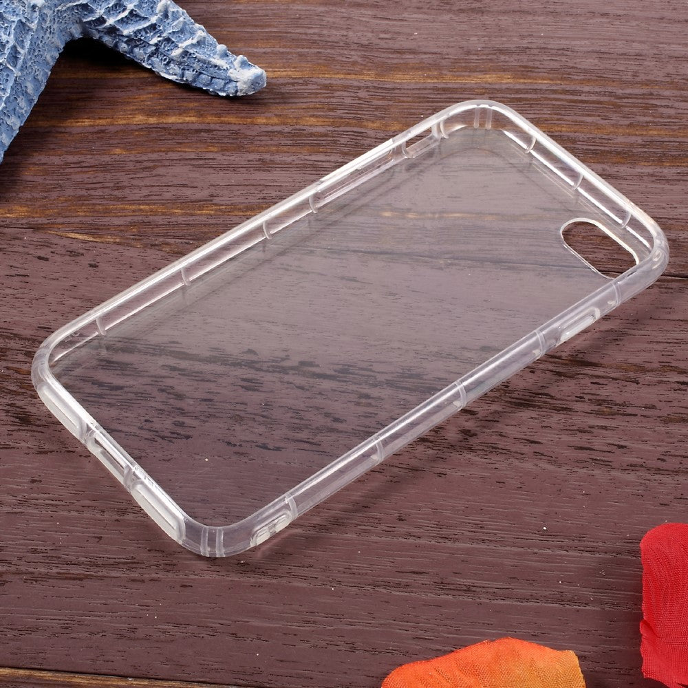 Drop-Proof Crystal Clear TPU Mobile Phone Accessory Casing for iPhone SE (2020) / SE (2022) / 8 / 7 4.7 inch