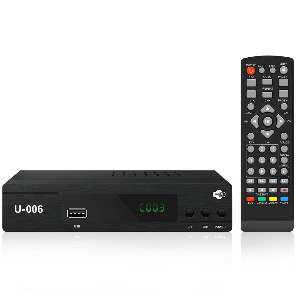 ISDB-T STB U-006 Home Smart TV Box Sunplus 1508C 1080P WiFi Set Top Box Media Player