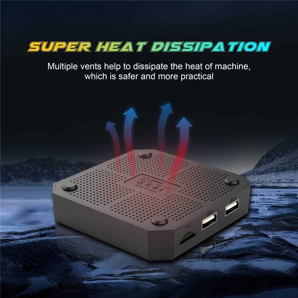 Q1 MINI+ 2G+16G TV Box RK3518 8K / 4K WiFi 6 Dual Band Android 14 Bluetooth-compatible 5.4 Google Play Streaming Media Player