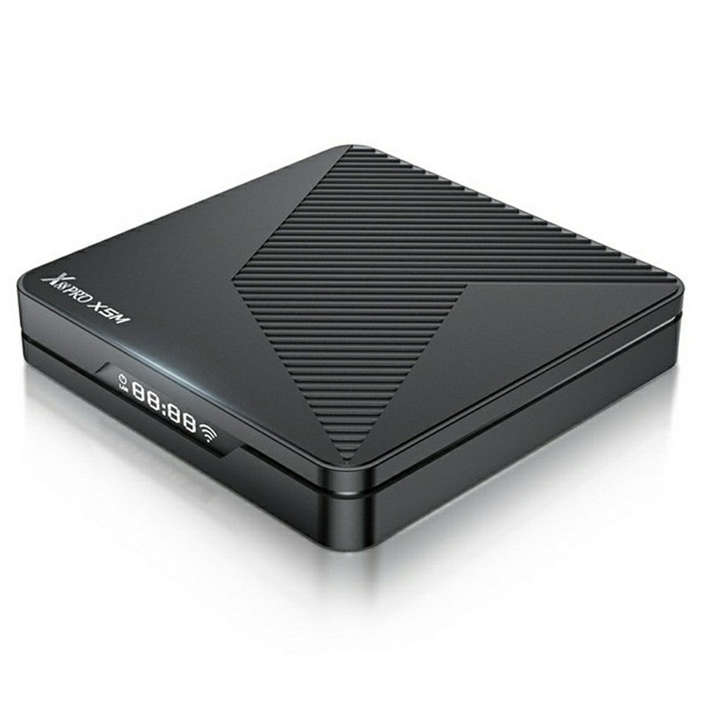 X88 PRO X5M 2+16GB Android 14 TV Box S905 6nm 4K HDR10+ WiFi 6 Bluetooth-compatible 5.0 with Voice Remote Control for Streaming