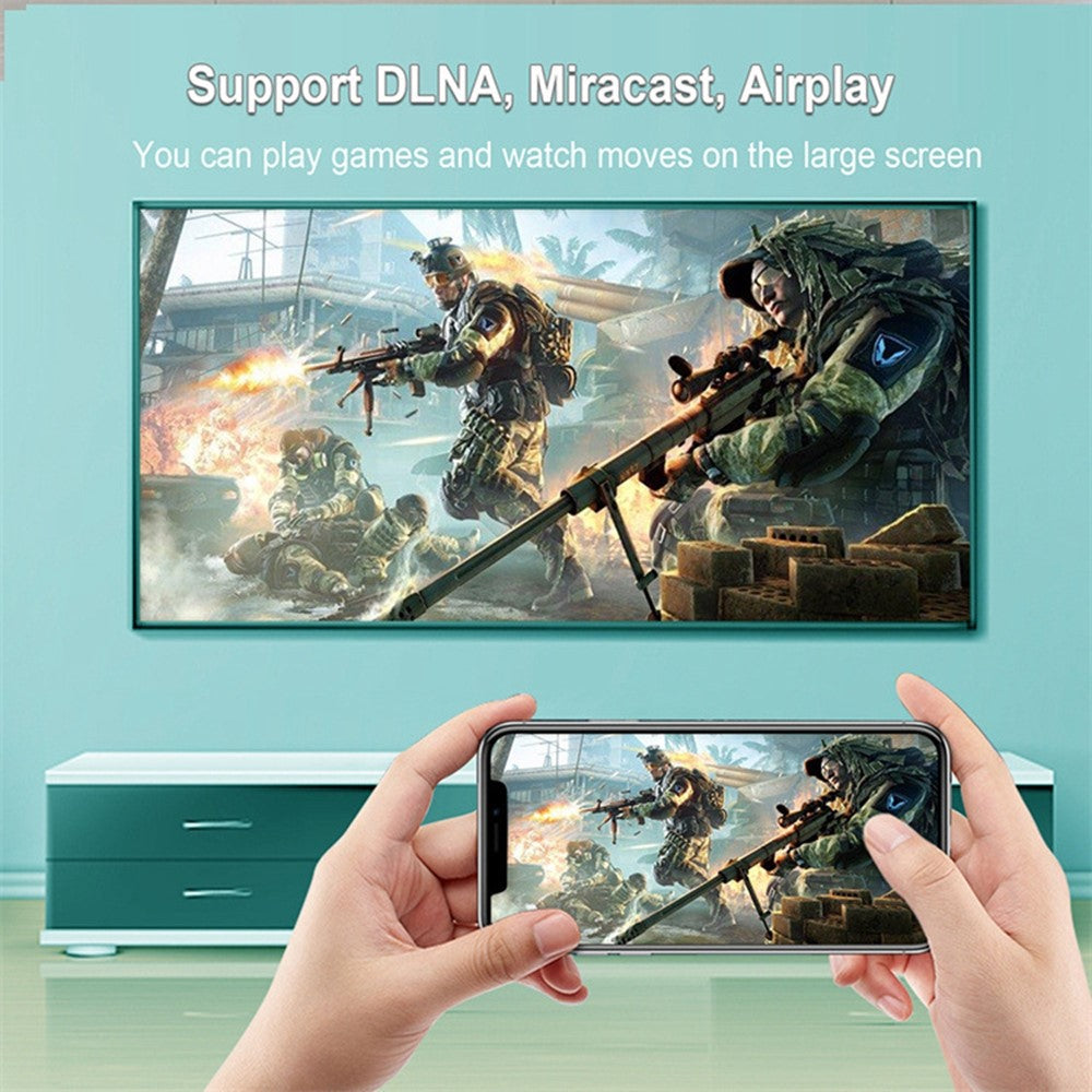 TV98 ATV H313 2+ 16GB Android TV Box 4K Ultra HD Dual WiFi Bluetooth-compatible 4.0 Voice Remote Control Media Player