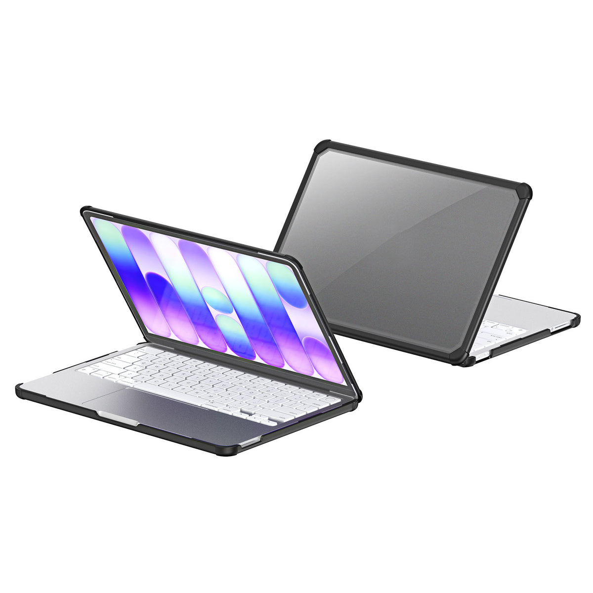 Dux Ducis For MacBook Neo 13 inch (2026) LCGM Series Glossy Laptop Case Anti-Scratch TPU+PC Notebook Cover