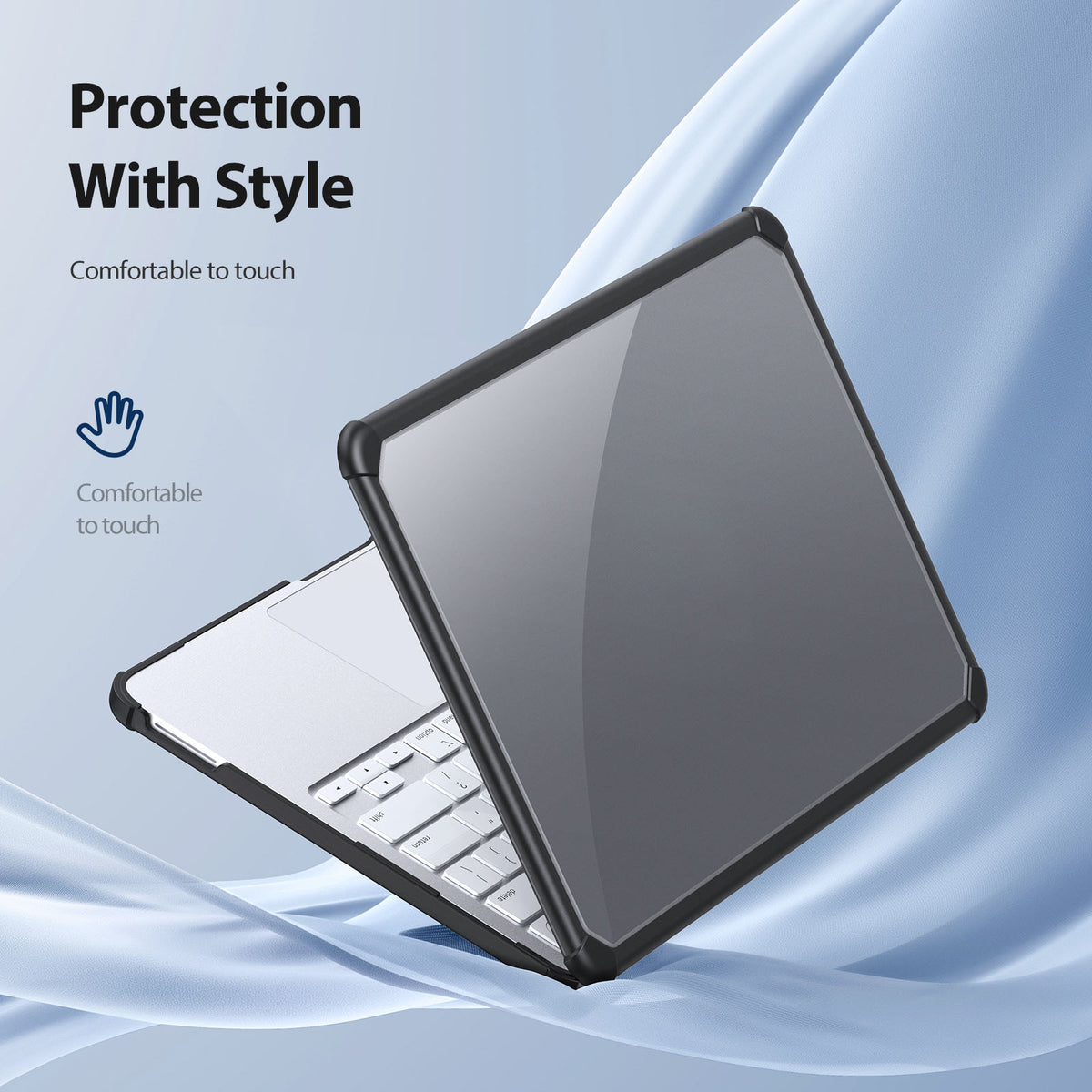 Dux Ducis For MacBook Neo 13 inch (2026) LCGM Series Glossy Laptop Case Anti-Scratch TPU+PC Notebook Cover