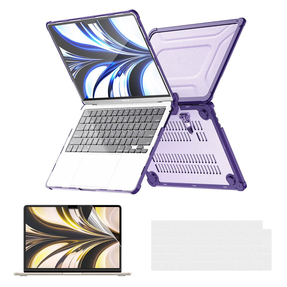 ENKAY HAT PRINCE For MacBook Air 13 inch (2026) A3449 / (2025) A3240 / (2024) A3113 / (2022) A2681 (EU) Hard PC Laptop Case