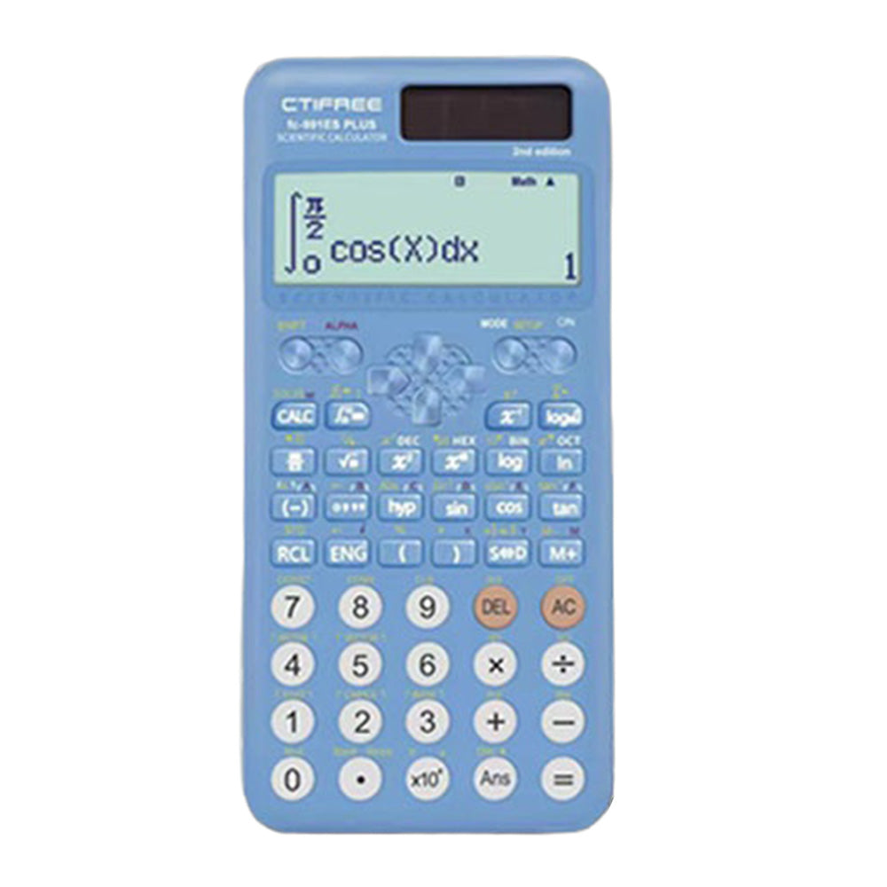 CTIFREE Scientific Calculator 417 Functions for Students / Professionals Digital Display Matrix Complex Equation Solver