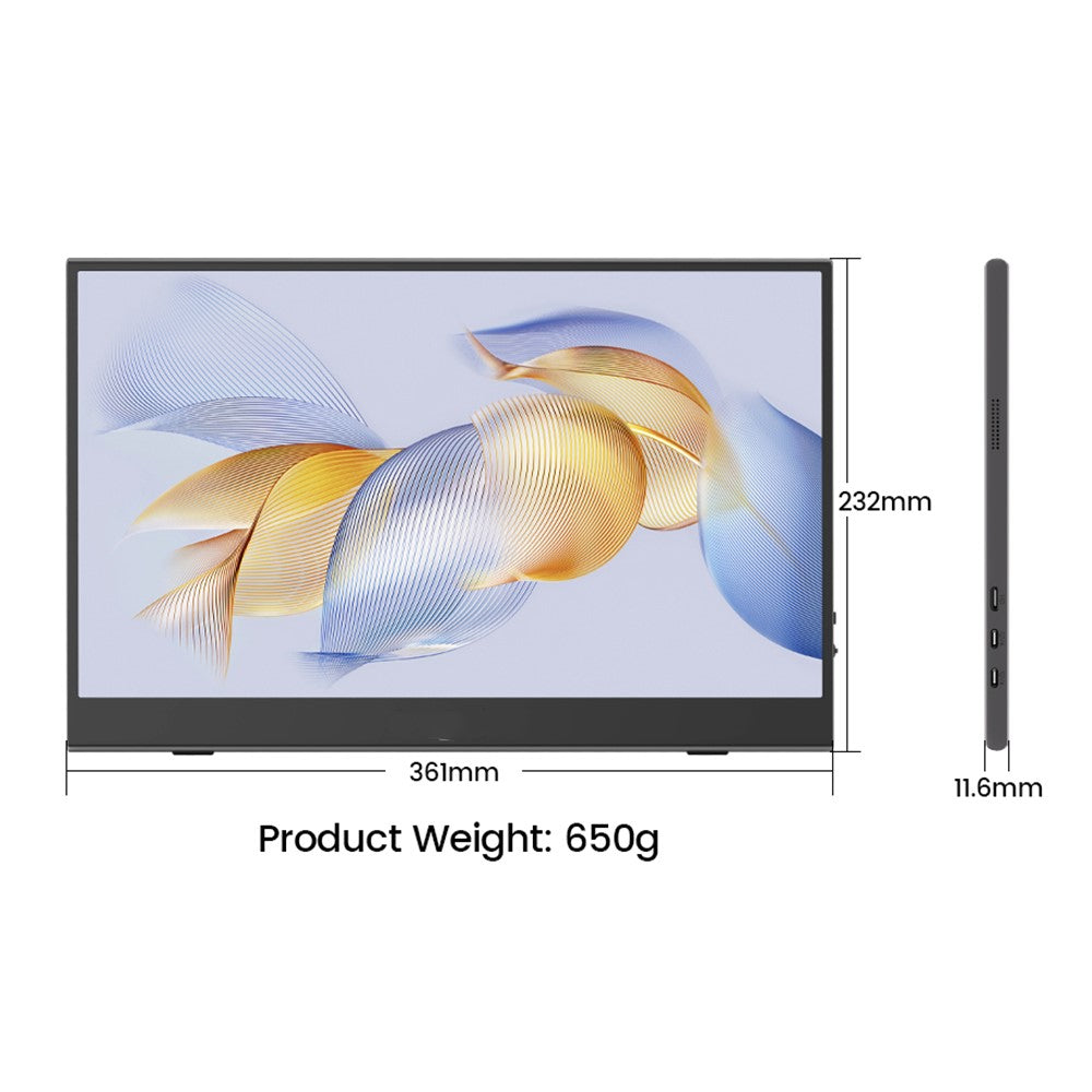 M156F04 15.6" Full HD Monitor – Tragbar für Gaming & Arbeit