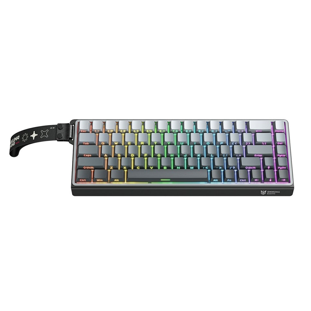 ONIKUMA G69 68 Keys Hot Swappable Keyboard for Mac / Windows / Android Magnetic Axis Gaming Keyboard with RGB Light