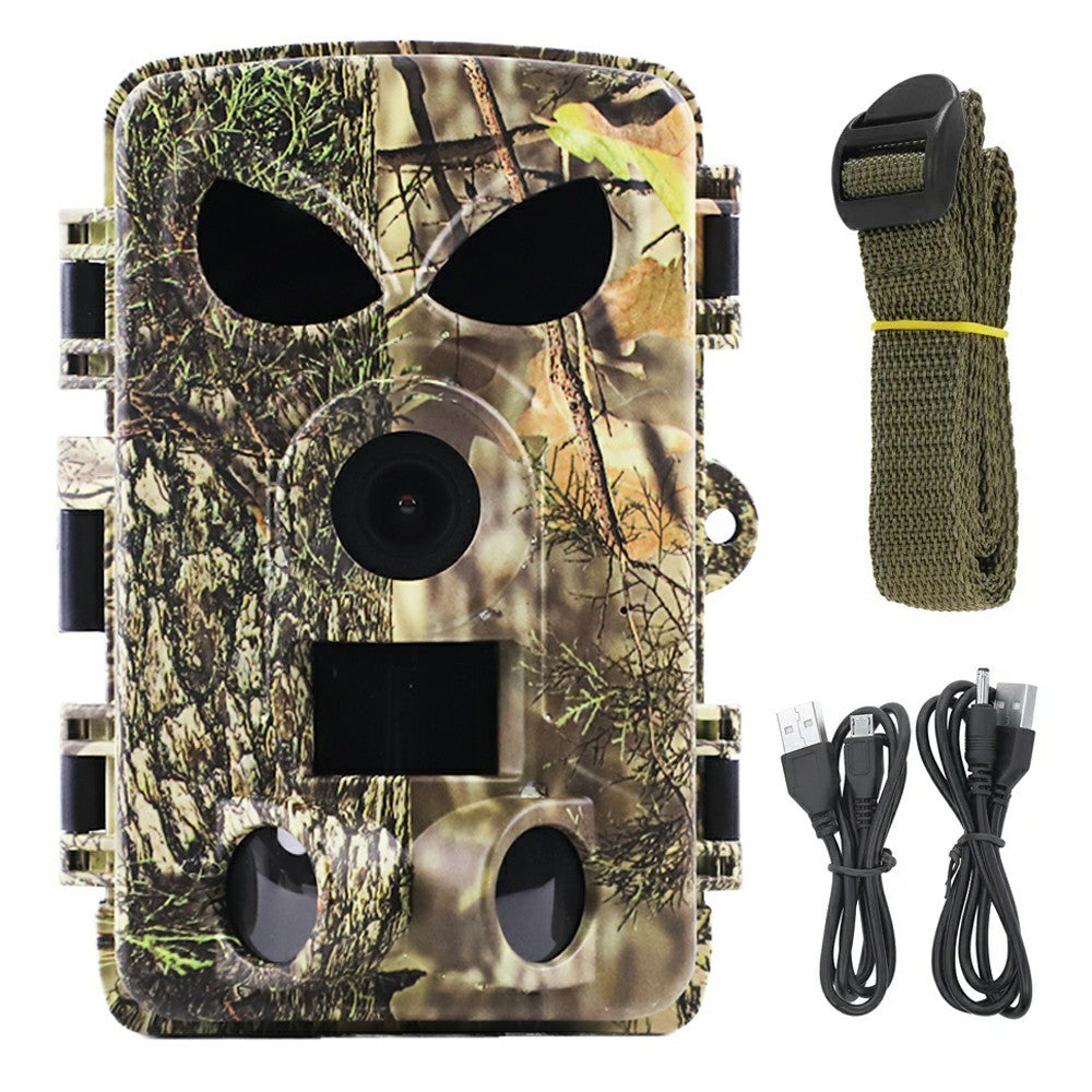 PR8000 Outdoor Hunting 8K WiFi Trail Camera 60MP Ultra HD Night Vision Wildlife Scouting Pocket Cam