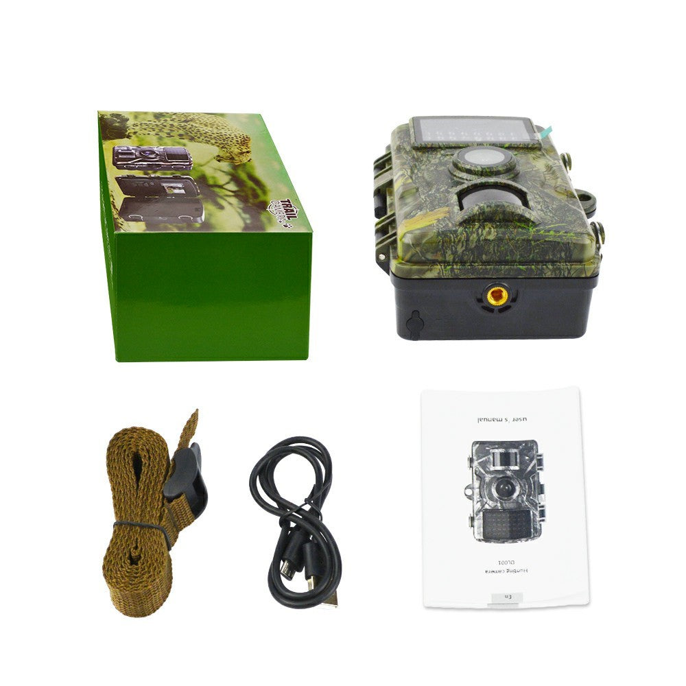 DL001 Hunting Trail Camera IP66 Waterproof Infrared Night Vision Camera for Orchard Farm Monitoring