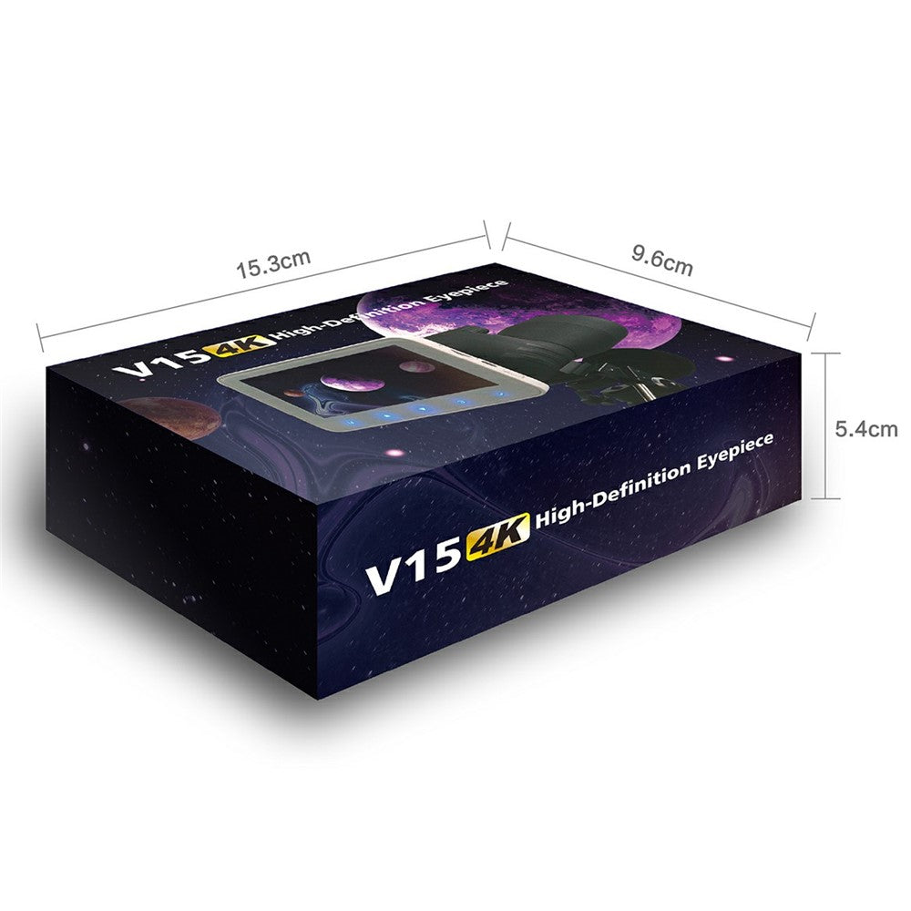 V15 5 inch HD Electronic Eyepiece 5X Digital Zoom Astronomical Telescope 12MP Bird Watching Binoculars