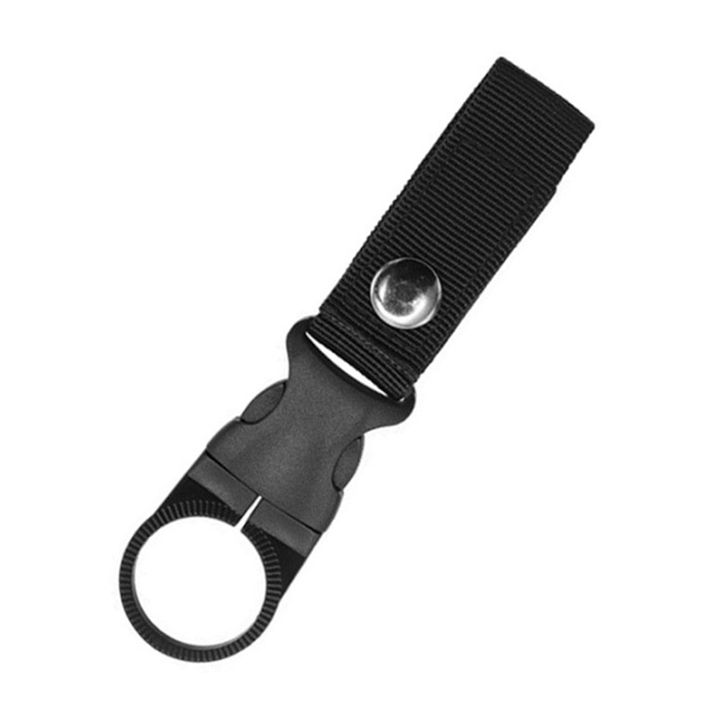 DH50 Hanging Bottle Buckle Carabiner Ring Holder Nylon Webbing Strap