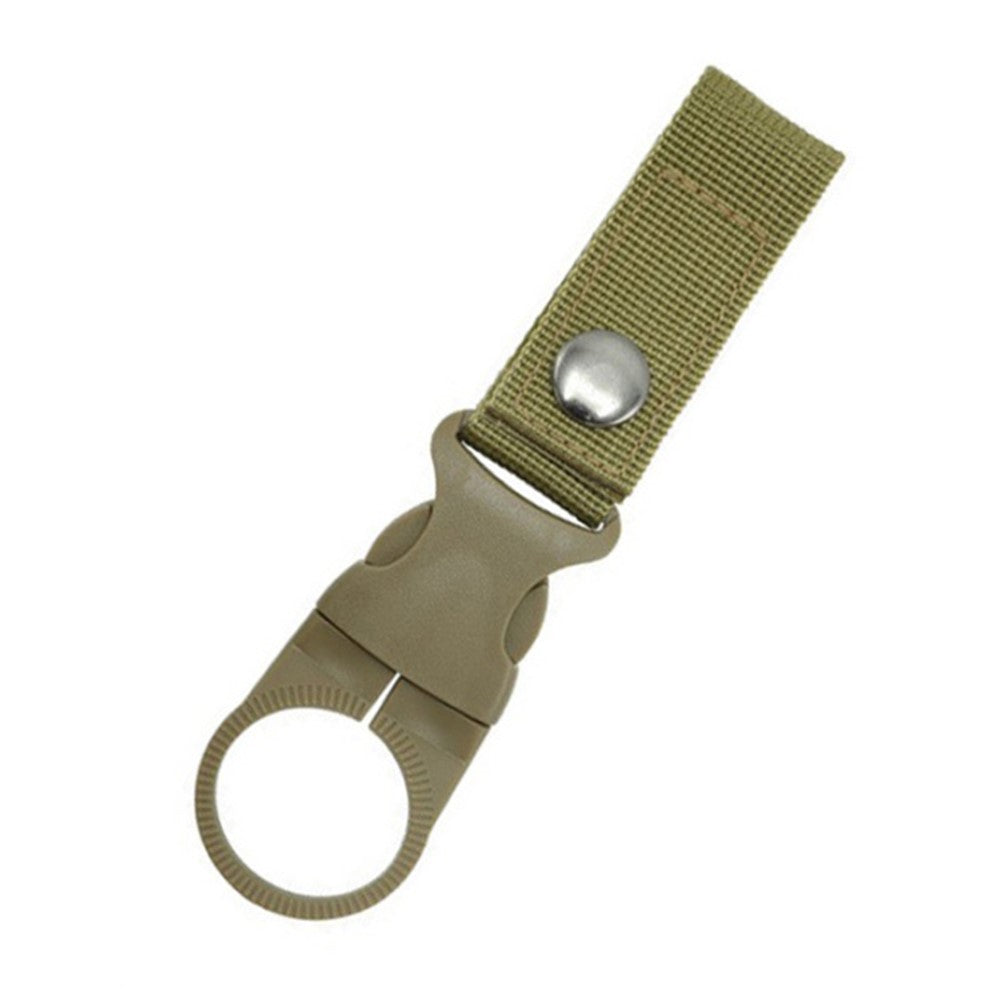 DH50 Hanging Bottle Buckle Carabiner Ring Holder Nylon Webbing Strap