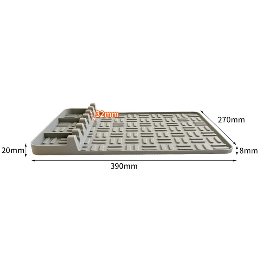 Outdoor BBQ Grill High Temperature Resistant Side Shelf Silicone Pad Barbecue Grill Tool Pad