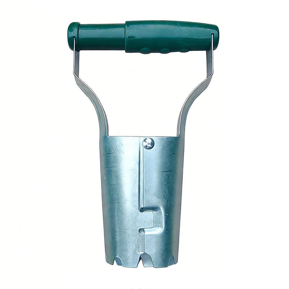 Garden Seed Planter with Handle Transplant Tool Seedling Dibber Hole Maker for Vegetables Planting