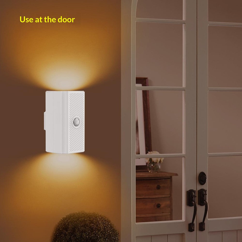 YSJ-010B 1Pc Smart Motion Sensor Wall Light Magnetic Rechargeable LED Night Light for Hallway Bedroom