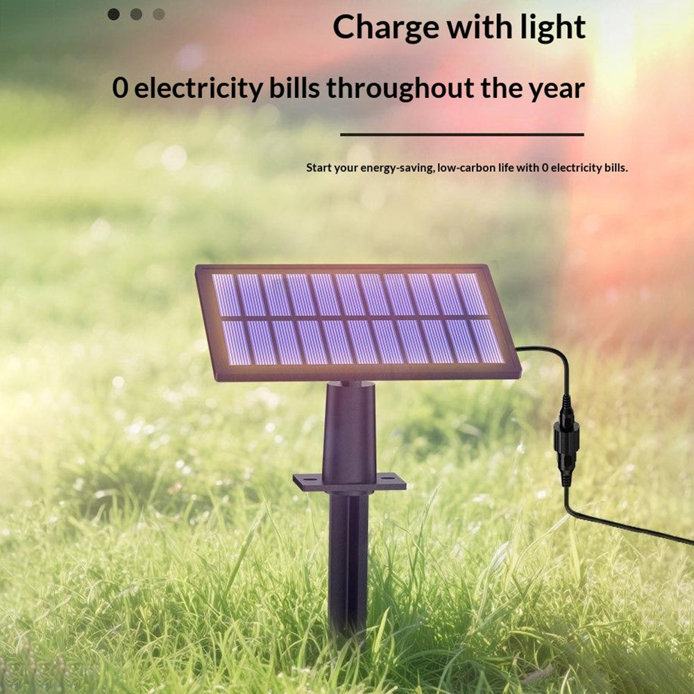 TG-JG06001 15cm Split Solar Street Light Lawn Lamp Remote Control Landscape Ambience Light for Garden Courtyard