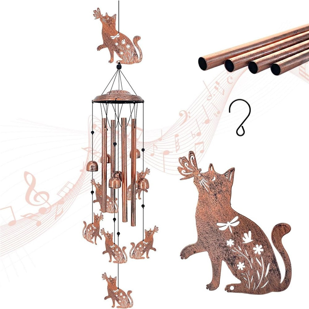 34 Inch Iron Wind Chimes Musical Garden Decor Outdoor Yard Musical Wind Bells for Garden / Patio Decor