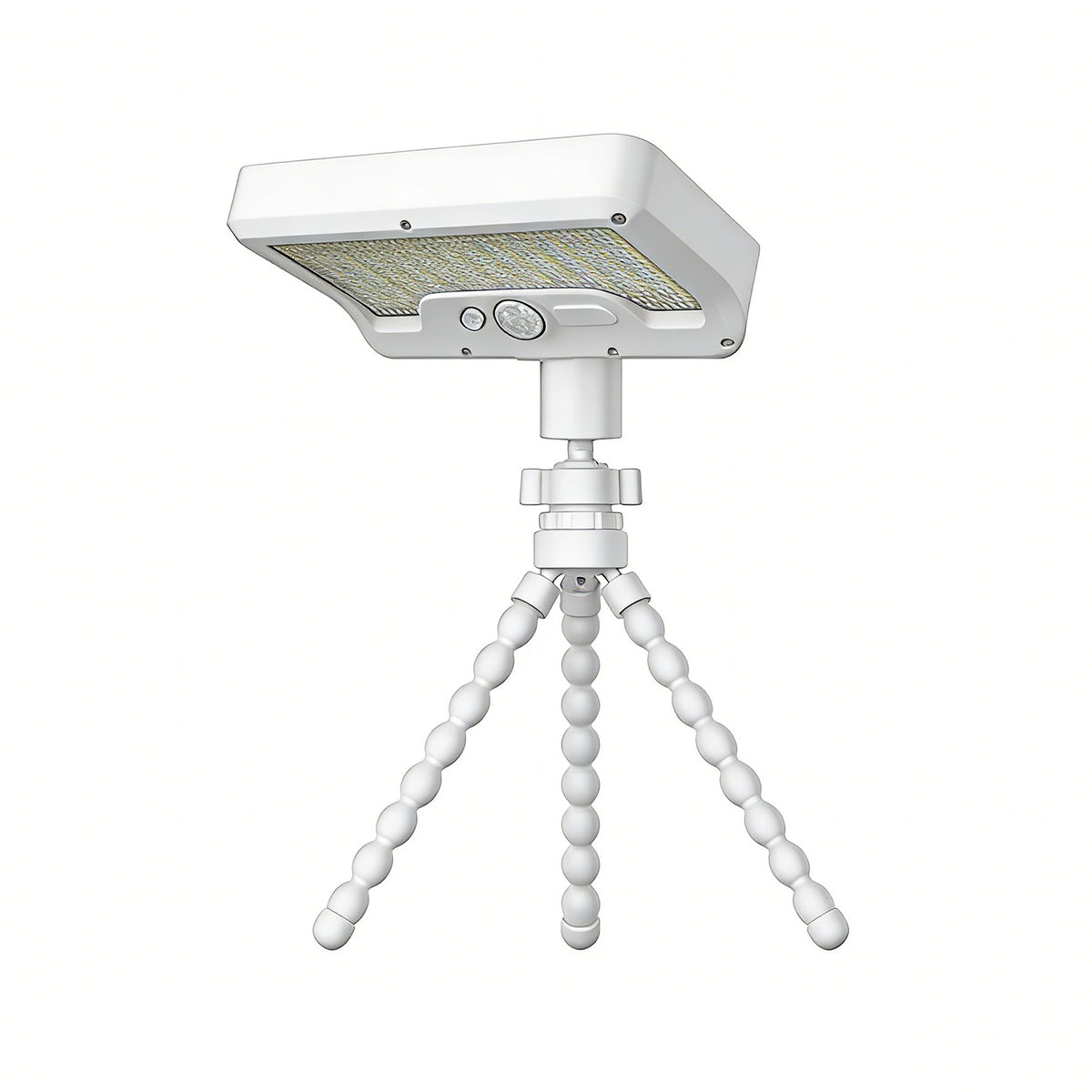 Waterproof 92-LED Solar Garden Light Outdoor Motion Sensor Path Wall Light with Flexible Octopus Mount