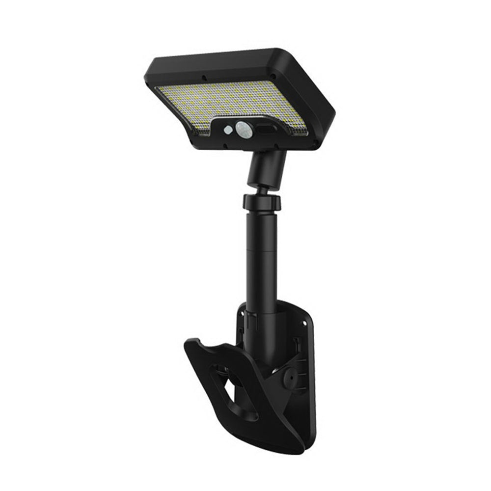 Solar Powered Garden Light IP65 Waterproof 92-LED PIR Motion Sensor Clip-on Outdoor Yard Lamp