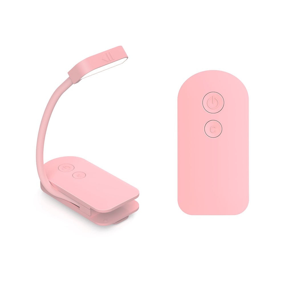 F26 3 Color Temperatures Clip-on Reading Light Mini LED Desk Lamp for Students Study