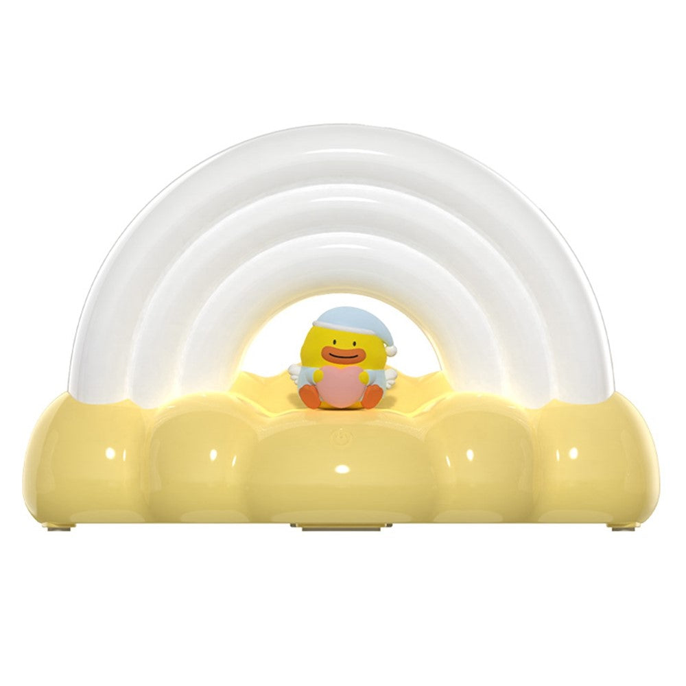 ICARER FAMILY Rainbow Night Light Touch Sensor Bedside Lamp 3 Lighting Modes For Bedroom