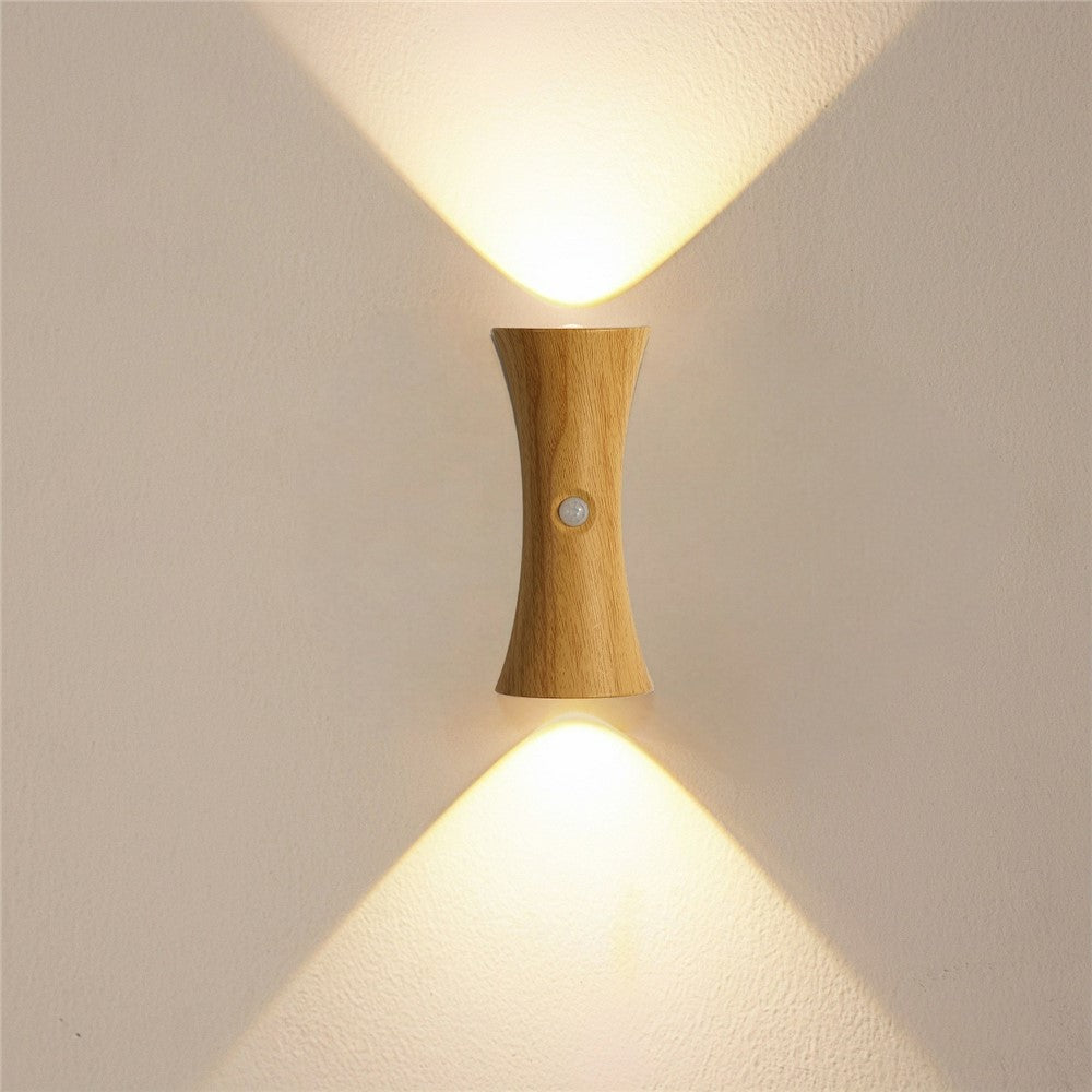 Motion Sensor Night Light Cordless Magnetic Wall Light Dimmable LED Lamp for Bedroom Staircase Hallway