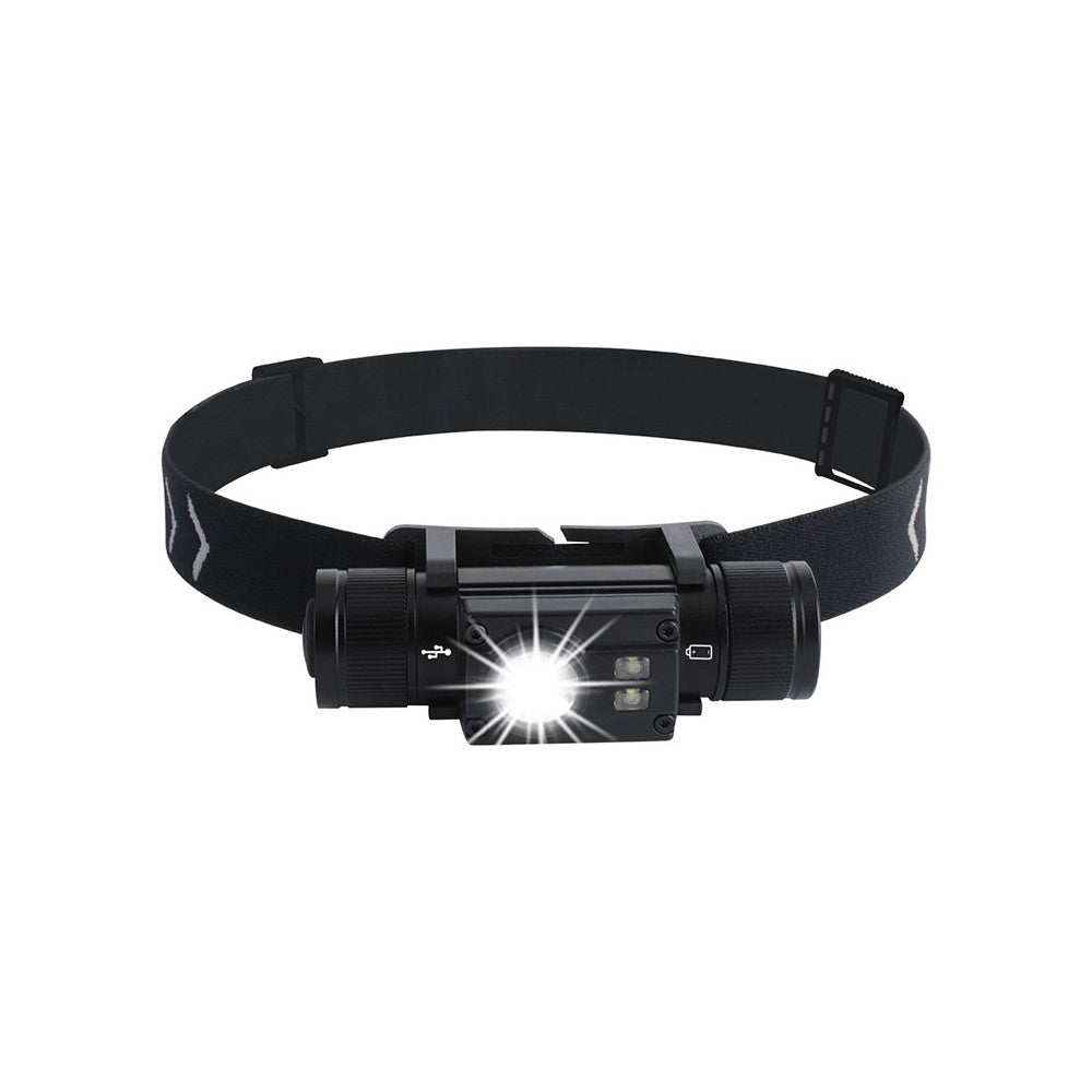 HP500 1000lm Flashlight Aluminum Alloy USB C Fast Charging Outdoor Camping Headlamp Built In 2000mAh Lithium Battery