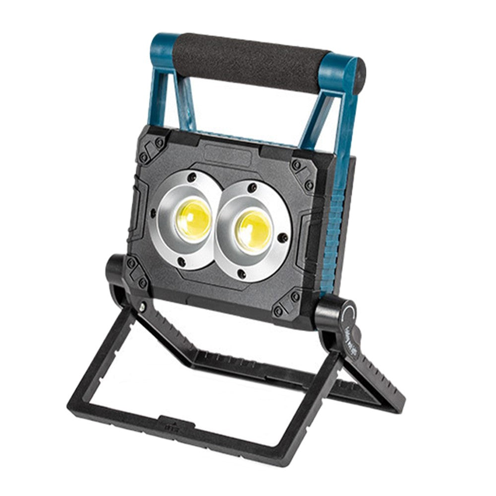 W875-3 Magnetic Mount Foldable LED Work Light Solar Powered Floodlight Portable Outdoor Emergency Lamp with Stand
