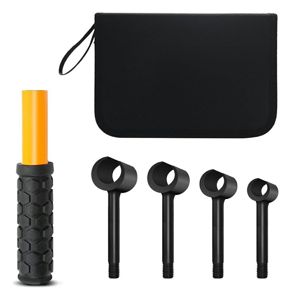 4 in 1 Door Hinge Gap Adjustment Tool with Canvas Bag , 14-25mm Hinge Alignment Wrench with Threaded Handle