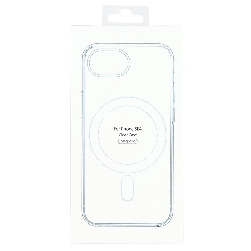 For iPhone 17e / 16e Case Compatible with MagSafe TPU + Acrylic Clear Phone Cover