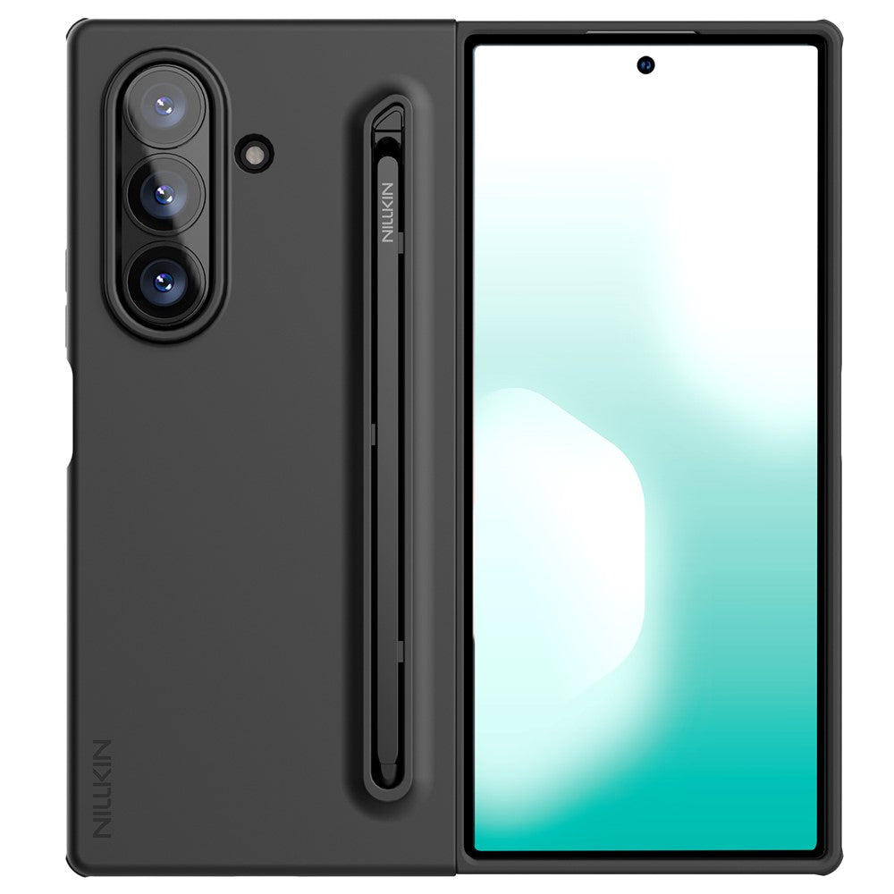 NILLKIN Flex Pure Fold Hülle für Samsung Galaxy Z Fold7 5G – Silikon + PC mit Stift