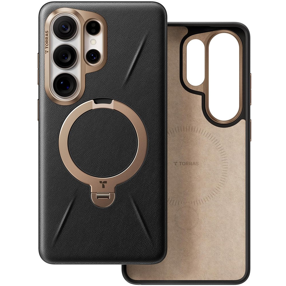 TORRAS Ostand Q3 VegSkin Series For Samsung Galaxy S26 Ultra Magnetic Case Kickstand Phone Cover