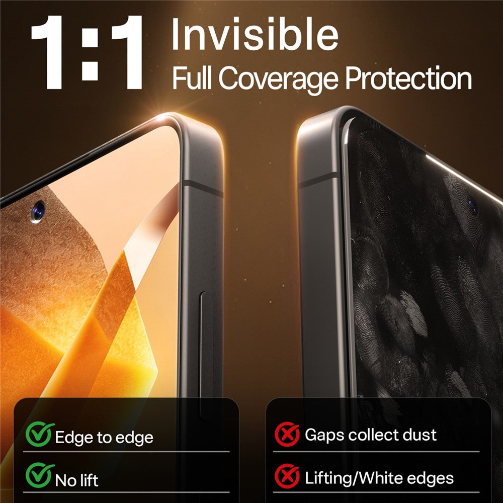 TORRAS Panzerglas für Samsung Galaxy S26 Ultra – HD-Schutzfolie mit automatischer Staubentfernung