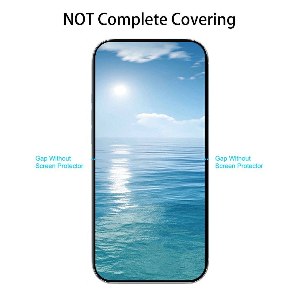 For Sony Xperia 1 VIII Screen Protector 0.3mm Arc Edge Tempered Glass Film, Not Complete Coverage