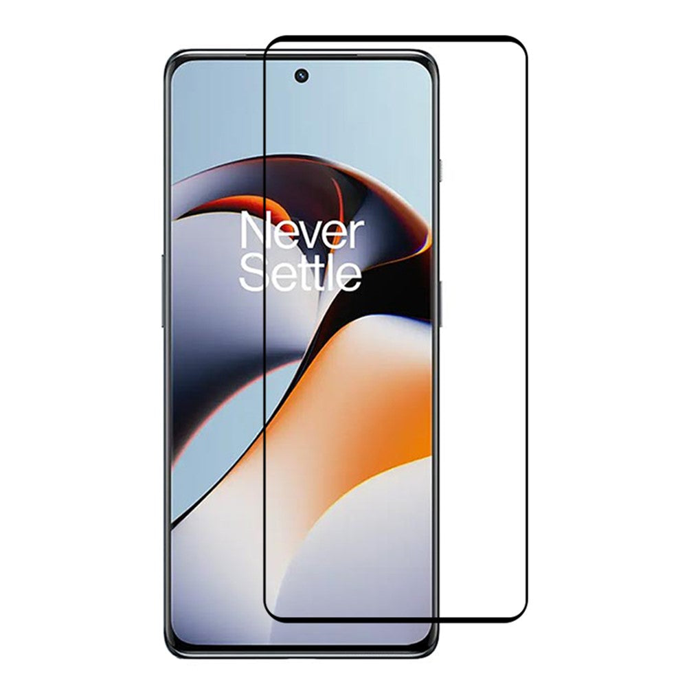 For OnePlus 12R 5G / Ace 3 5G Screen Protector Side Glue Tempered Glass Film Anti-Scratch, 3D Curved