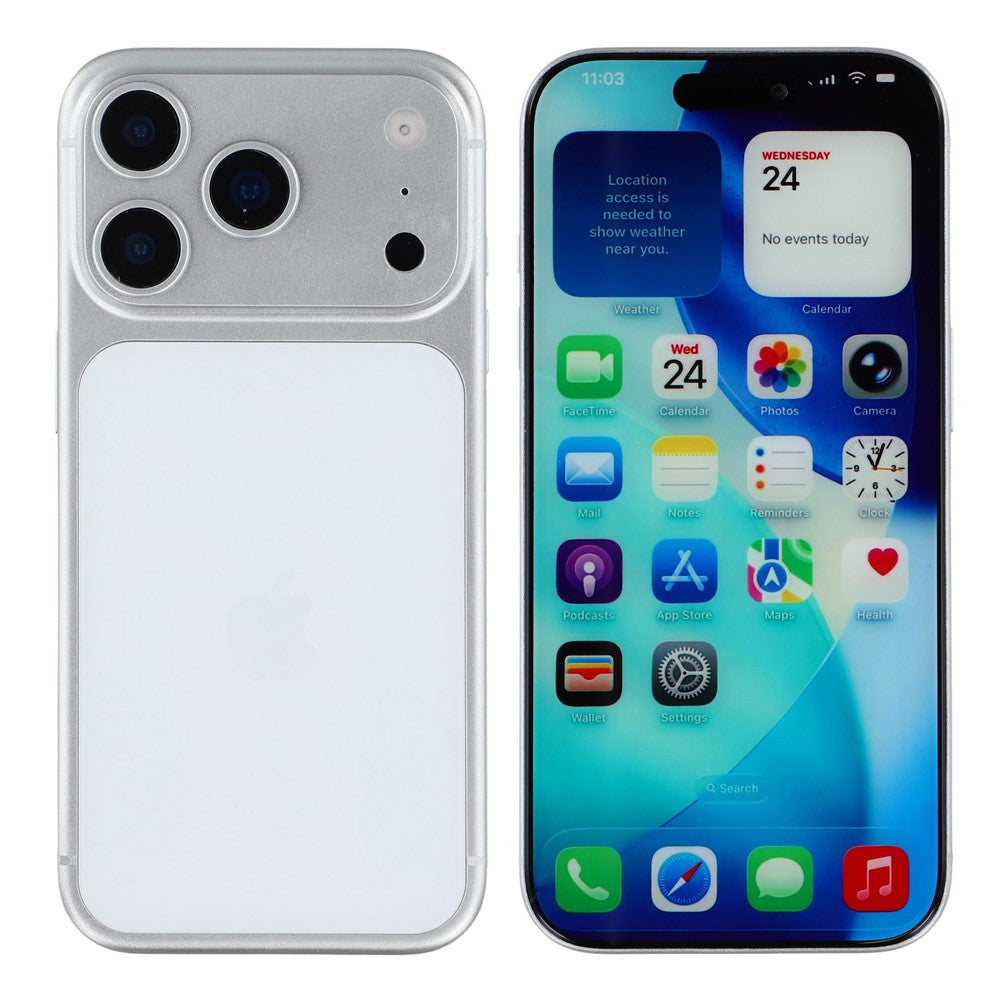For iPhone 17 Pro Color Screen Dummy Phone Shooting Counter Display Toys (Without Logo)
