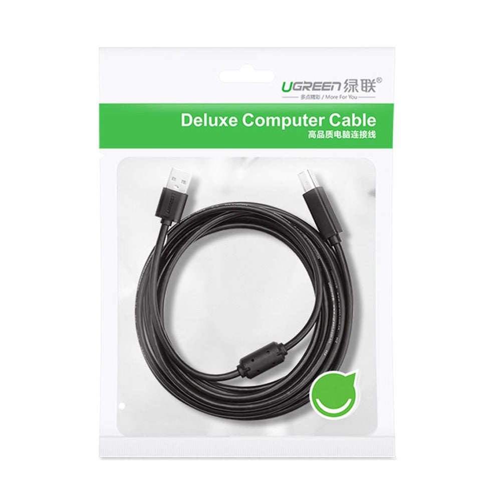 UGREEN 5m USB High Speed 2.0 A to B Male Cable Sync Data Scanner Printer Cord for Canon Brother