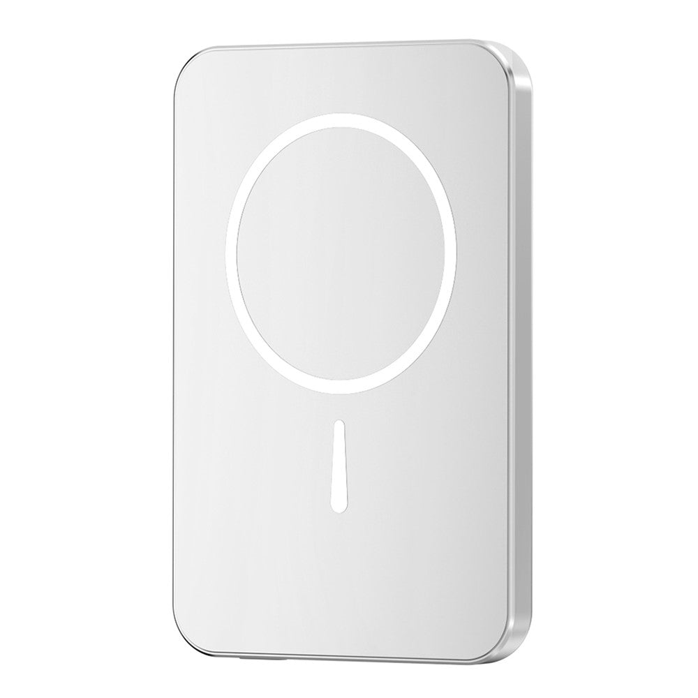 C10 5000mAh Magnetic Power Bank Ultra Slim 15W Wireless Portable Charger Aluminum Alloy Battery Pack with LED Display