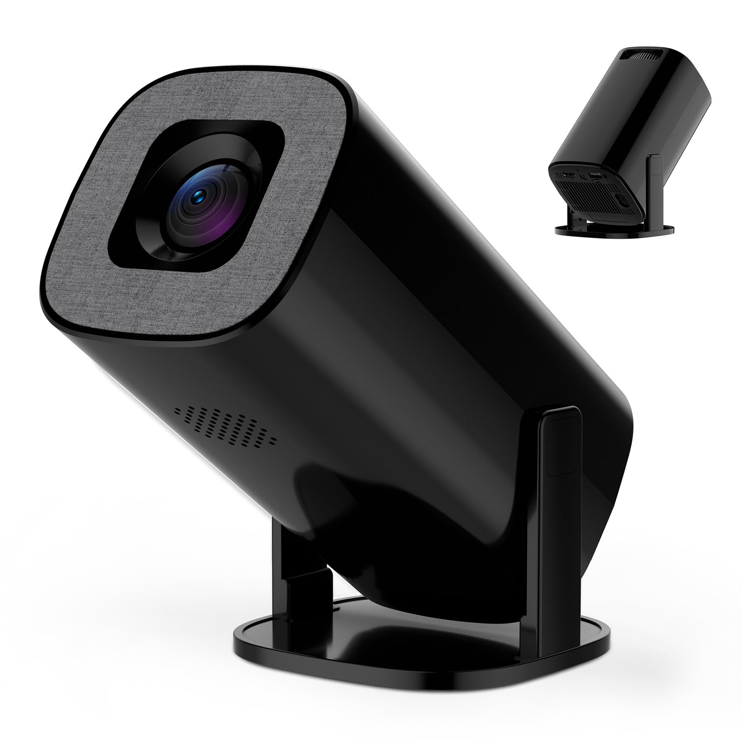 V1 Smart Video Projector 200 ANSI Android 14 Automatic Keystone Correction WiFi / Bluetooth-compatible Home Theater, 1+8GB