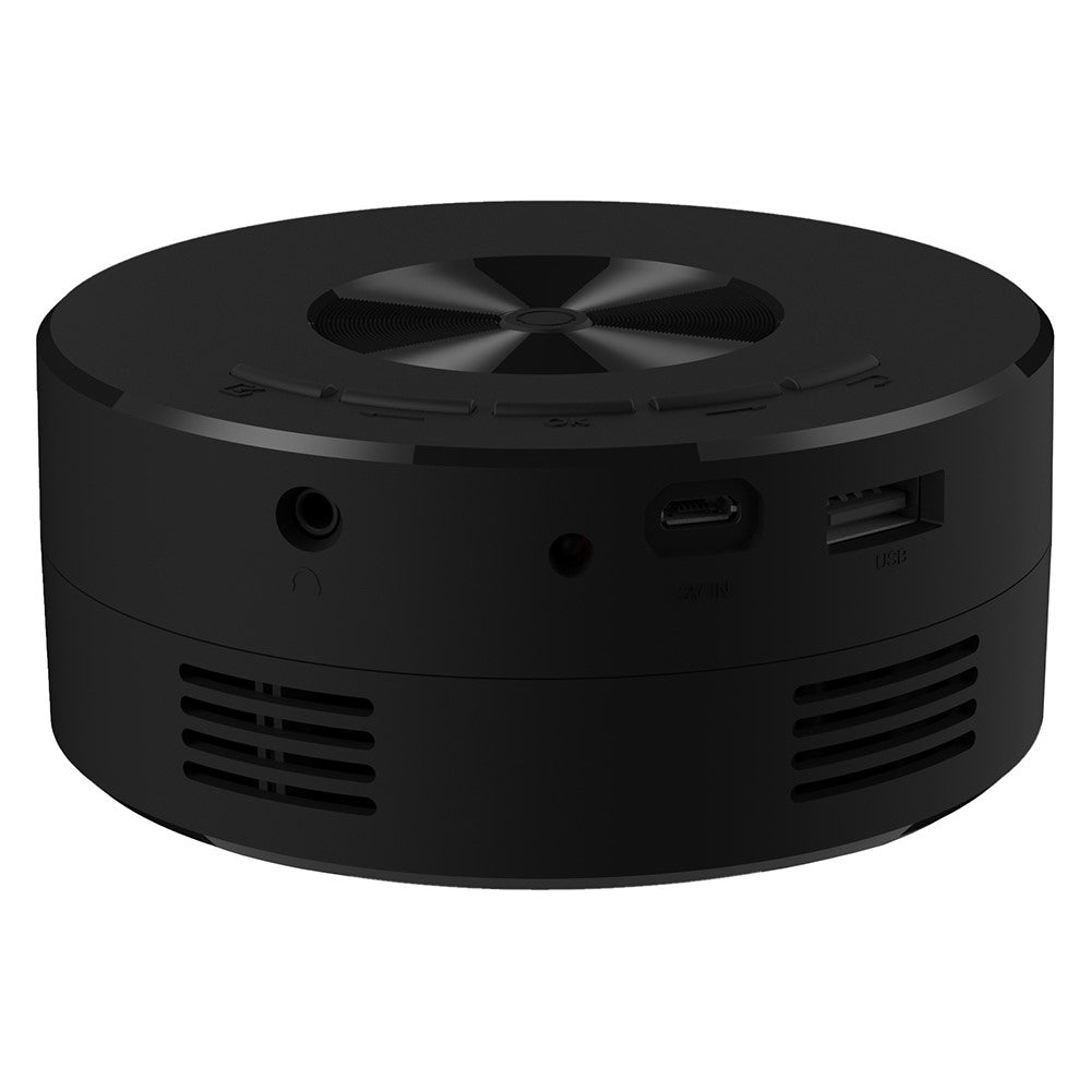 YT200 USB Rechargeable Mini Projector Portable Movie Projector with Synchronize Smartphone Screen 320x180 Resolution