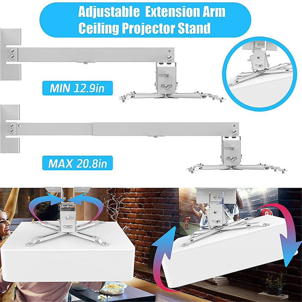 Projector Mount Bracket Ceiling Mount for Home Projector