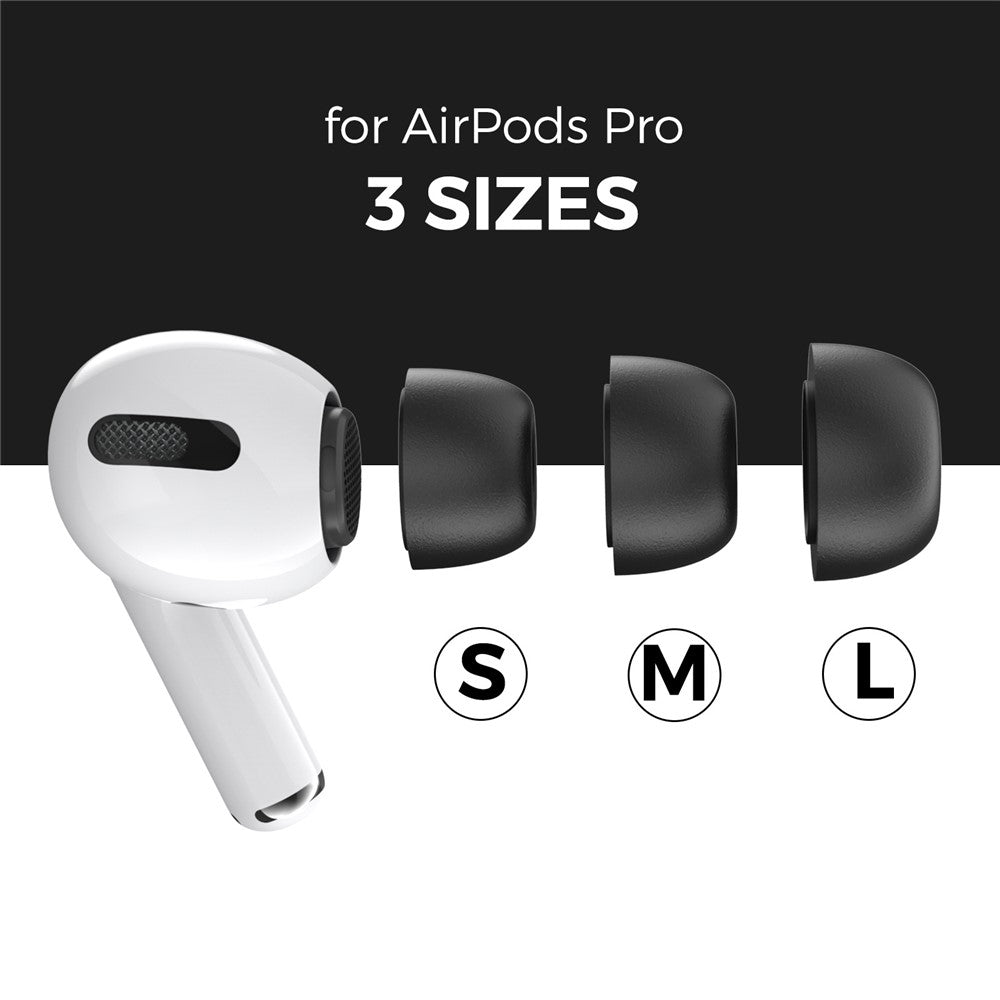 AHASTYLE WG28 Ohrstöpsel für AirPods Pro / Pro 2 (Größe M) – Memory Foam