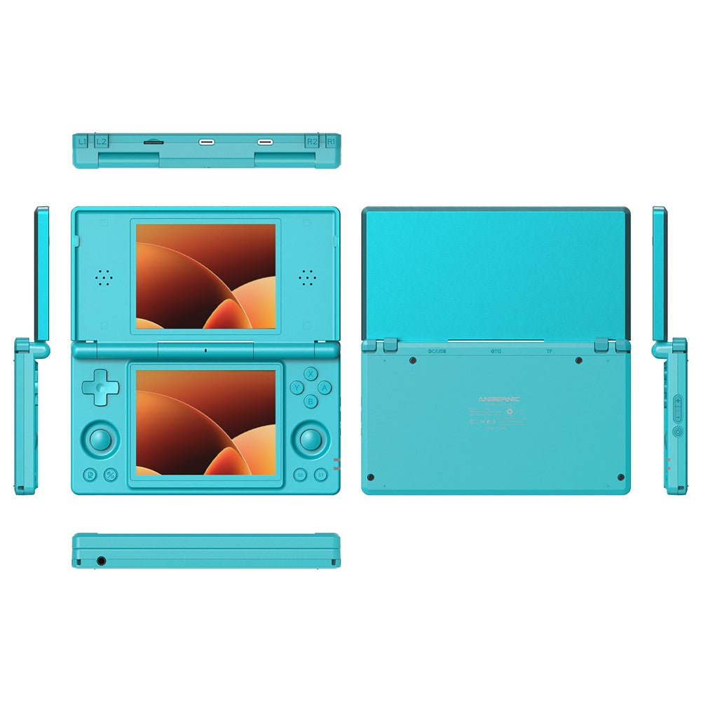ANBERNIC 128G RG DS Handheld-Konsole Retro Arcade Android mit Dual IPS Screens