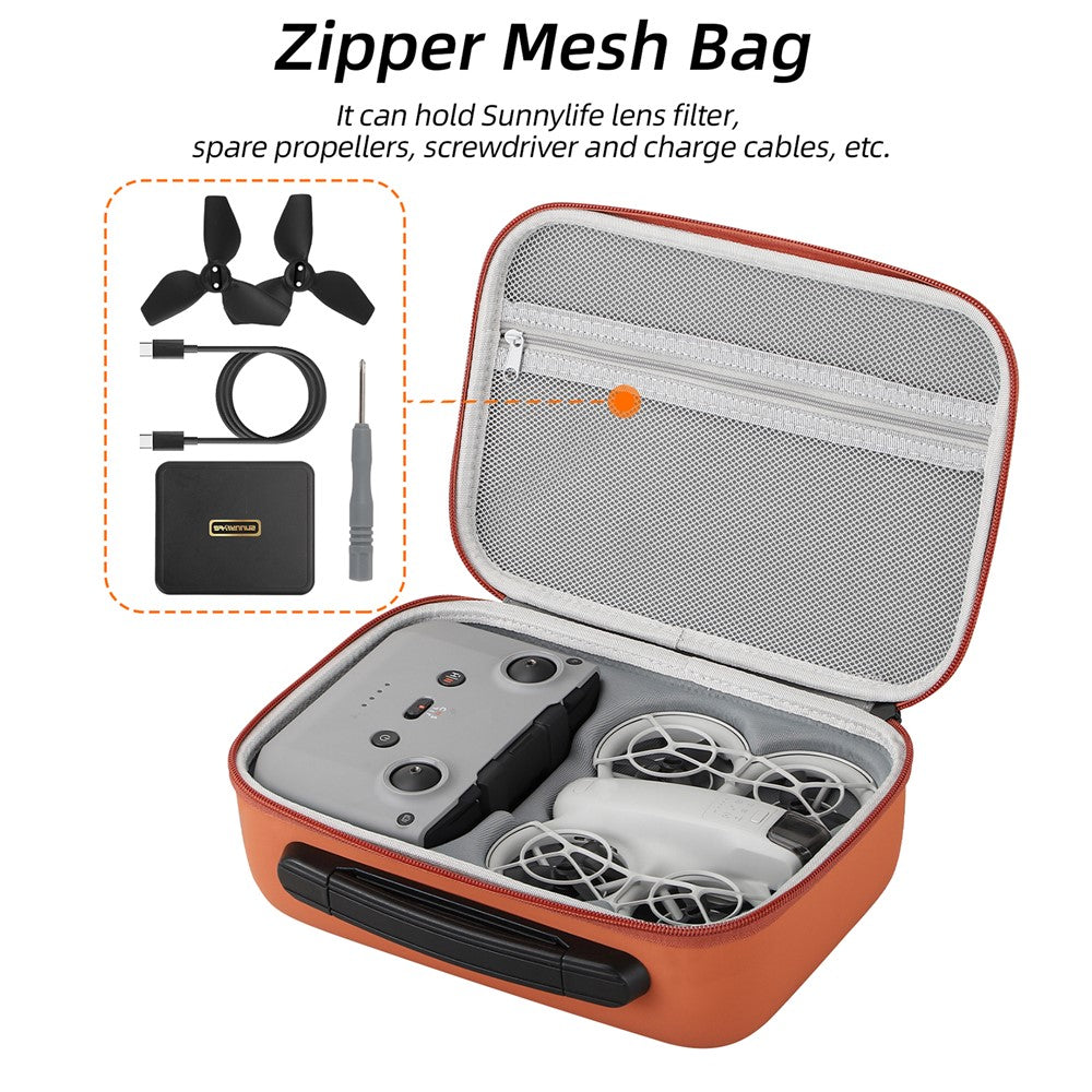 SUNNYLIFE NE-B864 Carrying Case for DJI Neo Mini Drone Accessories Portable Storage Bag
