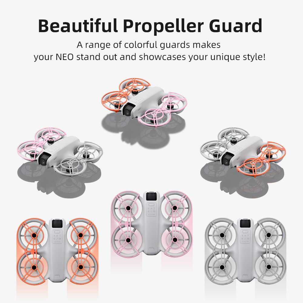 BRDRC Propeller Guard Protector for DJI Neo Drone Protective Bumper Anti-Collision Accessories