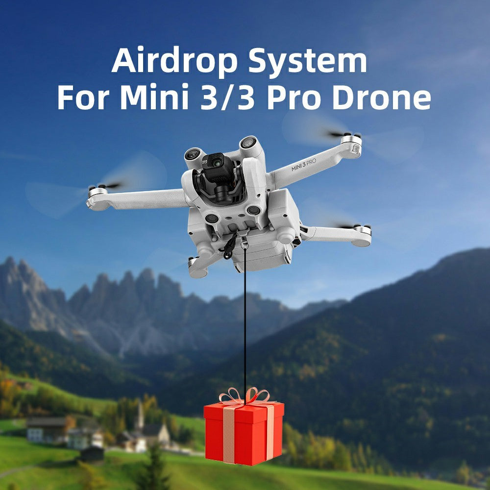 BRDRC For DJI Mini 3 / Mini 3 Pro Thrower Remote Control Airdrop System Drone Payload Release Device