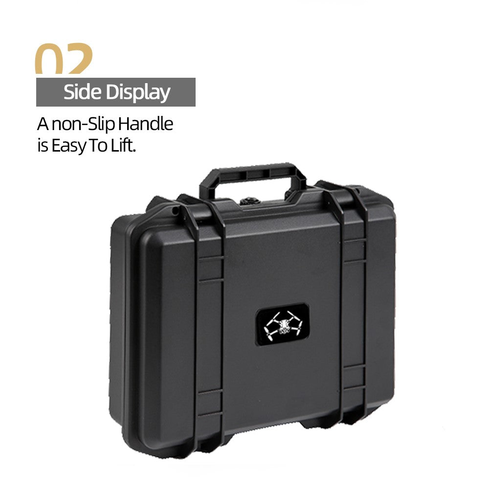 For DJI Flip Drone Carrying Case Waterproof Hard Shell Protective Storage Box with EVA Interior